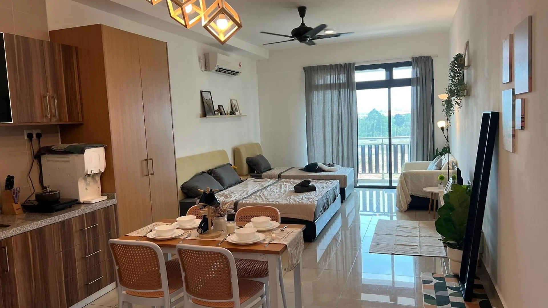 Apartman 1-3 D'Secret Garden Muji Cozy Studio Johor Bahru
